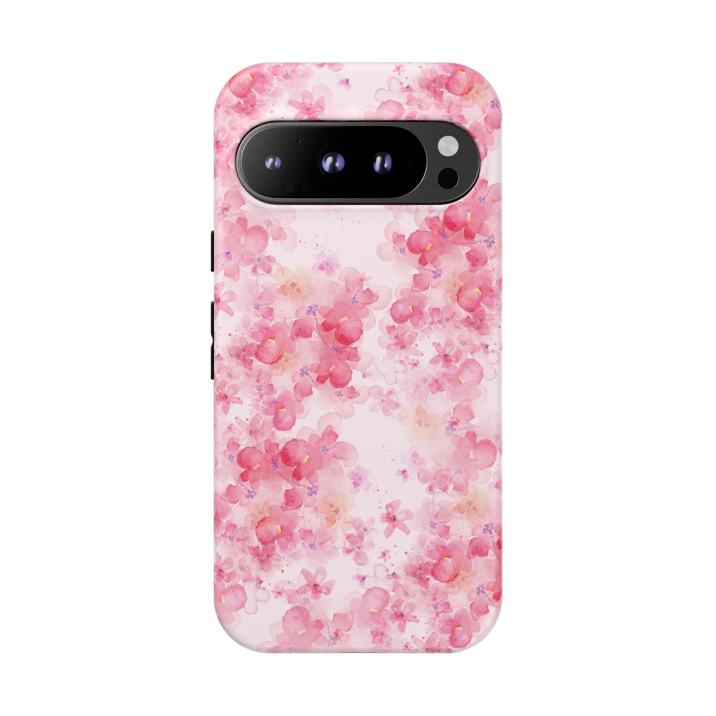 Floral Phone Case - Tough Cases with Pink Blossom Design