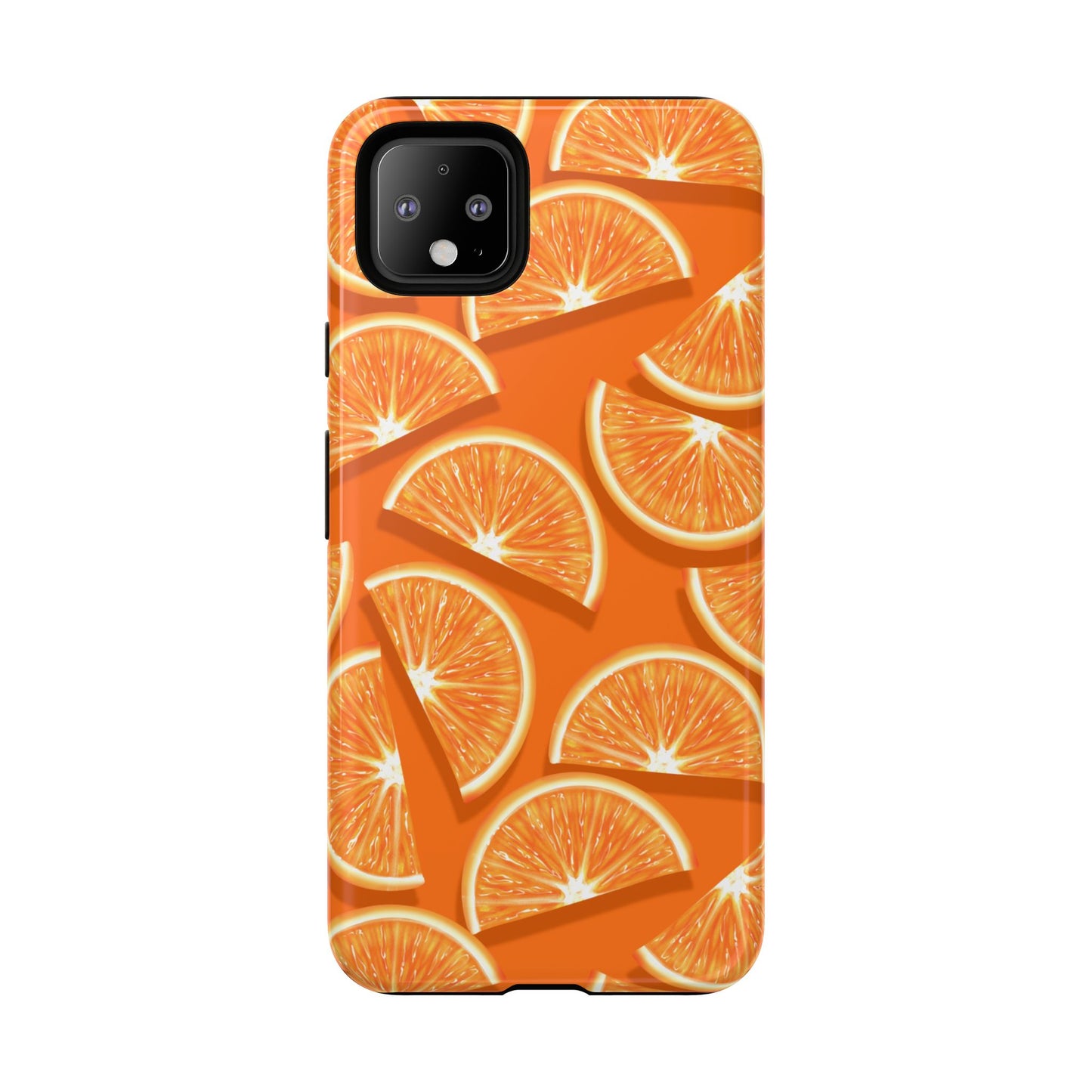 Vibrant Orange Slice Phone Case - Tough Cases for Phone Protection