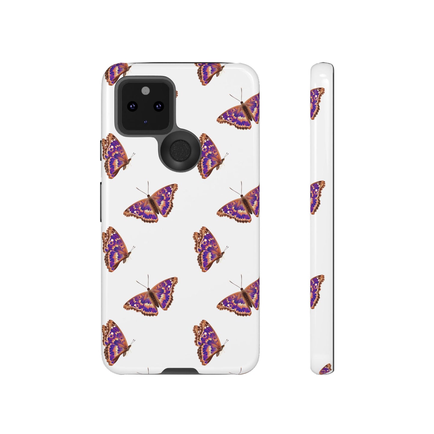 Butterfly Print Phone Case - Tough Case For Stylish Protection