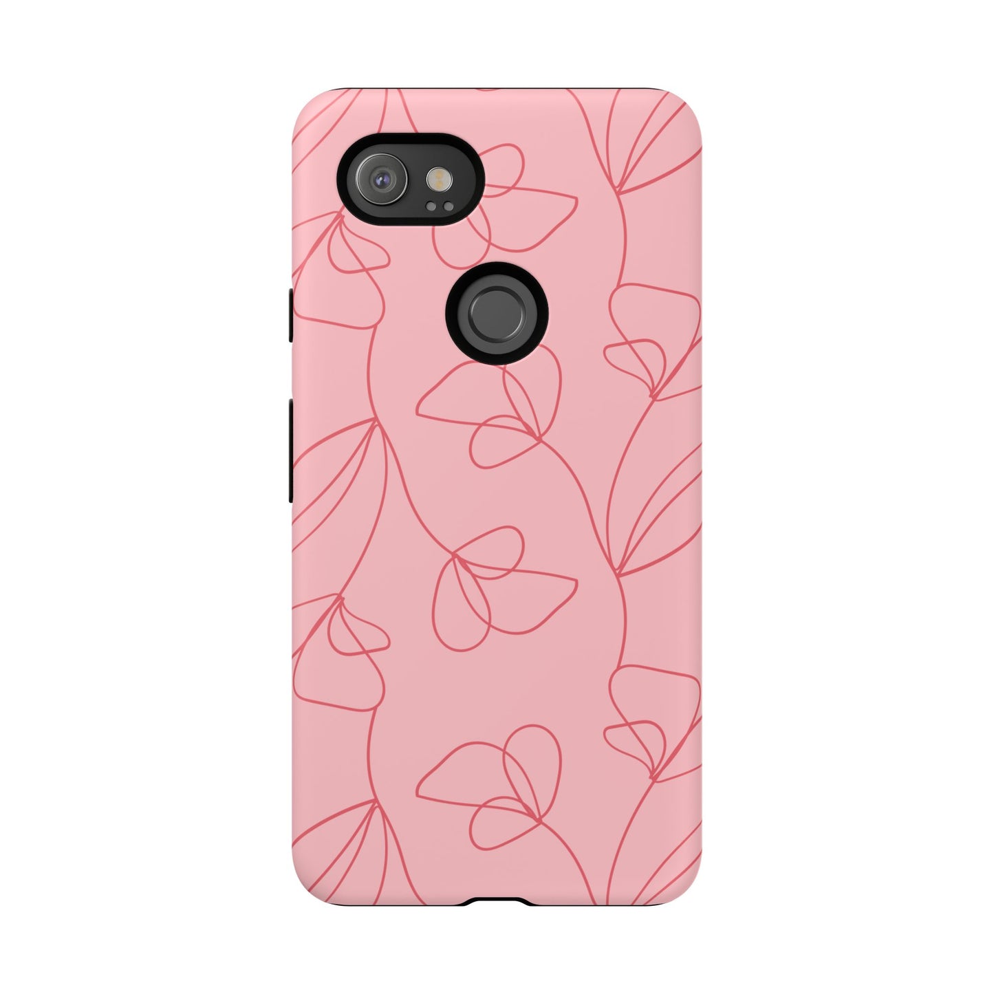 Tough Cases: Elegant Floral Phone Case - Durable Protection with Stylish Design