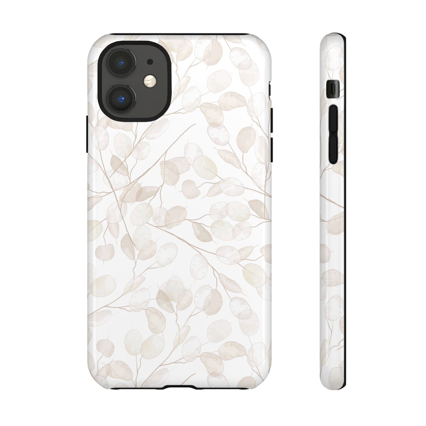 Botanical Phone Case, Tough Cases, Floral Design, Nature Lover Gift, Eco-Friendly Accessory, Protective Phone Cover