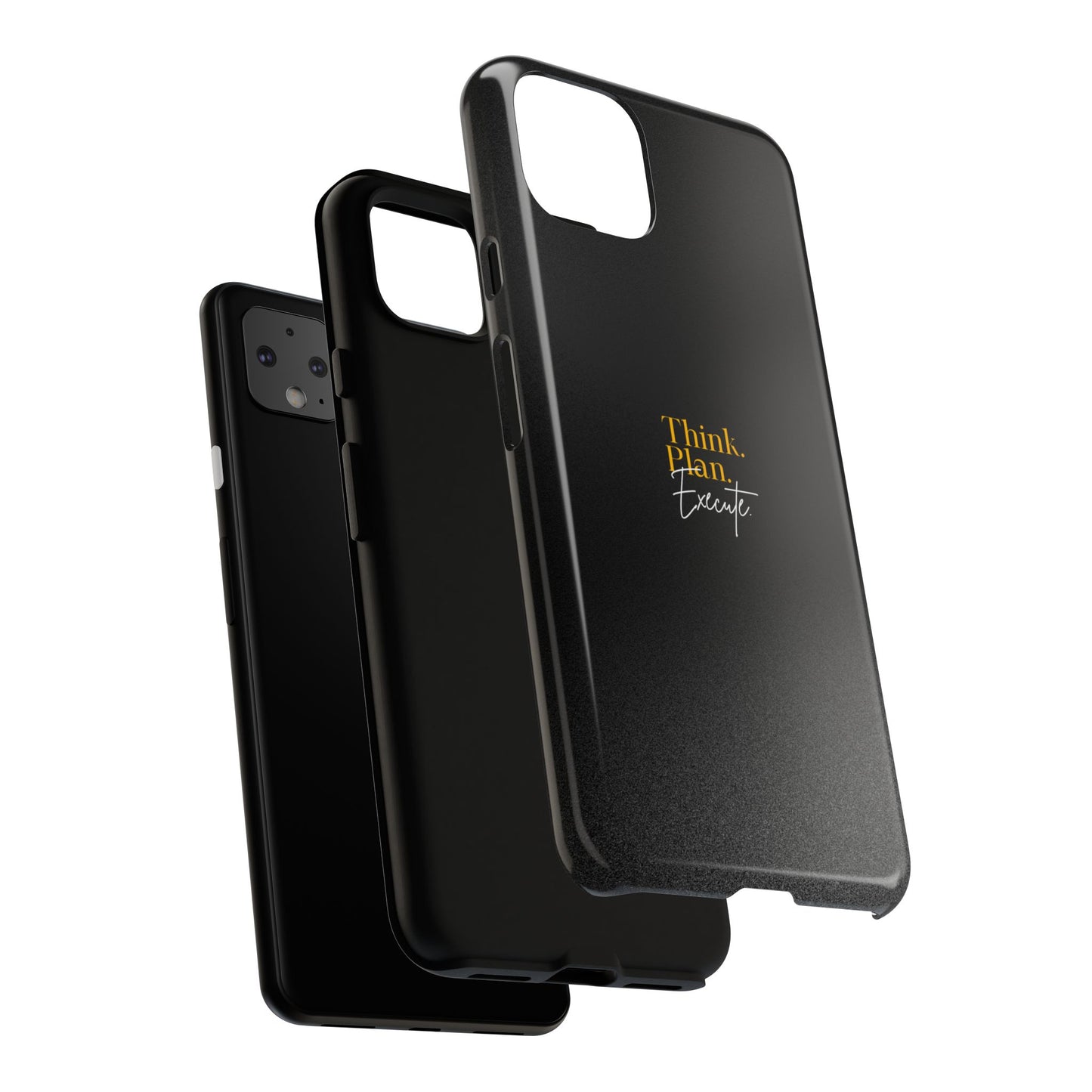 Inspirational Phone Case - Think. Plan. Execute.