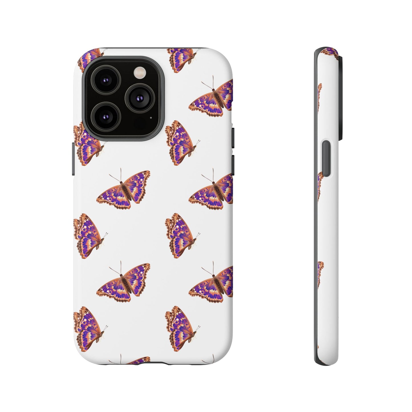 Butterfly Print Phone Case - Tough Case For Stylish Protection