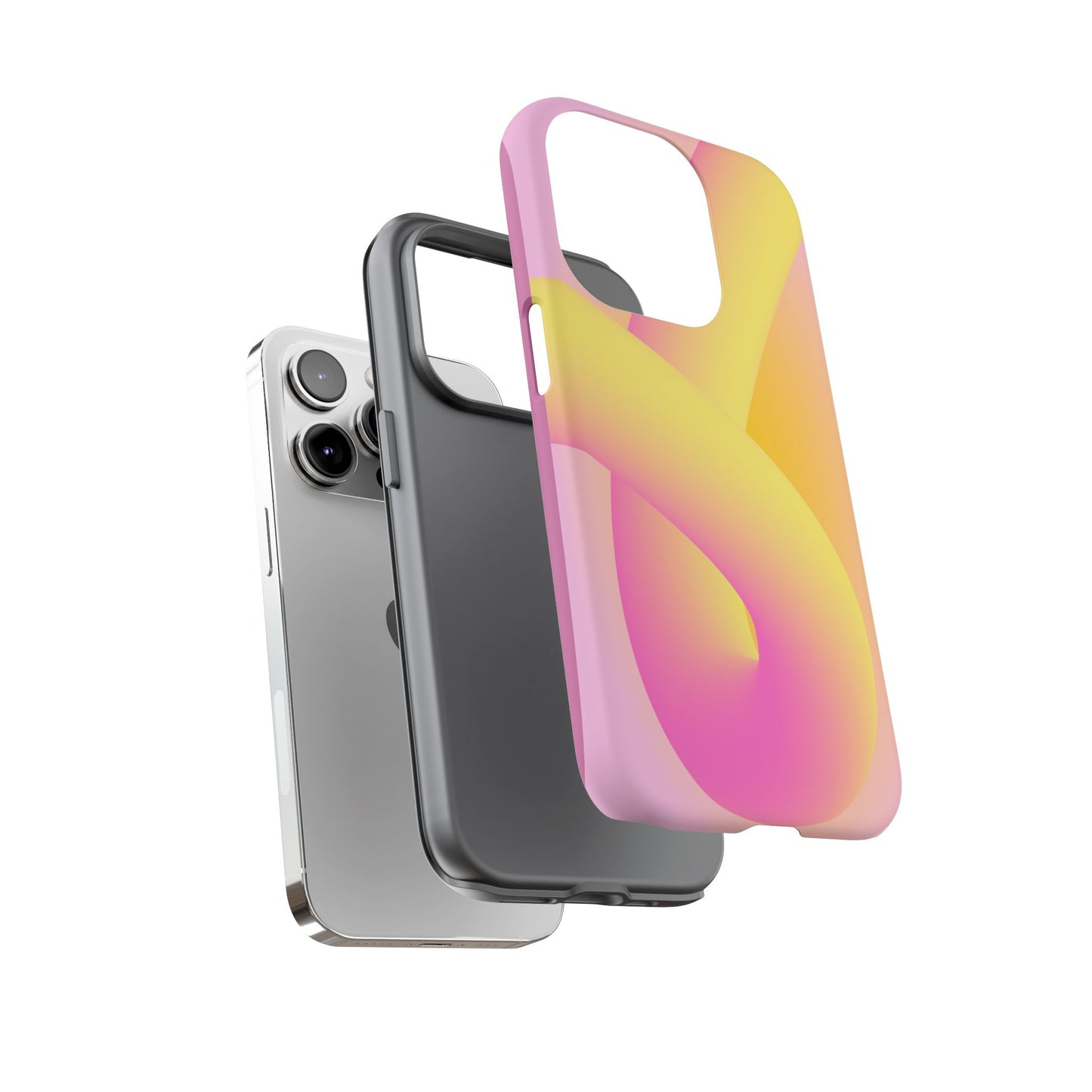 Stylish Tough Phone Case - ModernVibrant Minimalist Design for Ultimate Protection