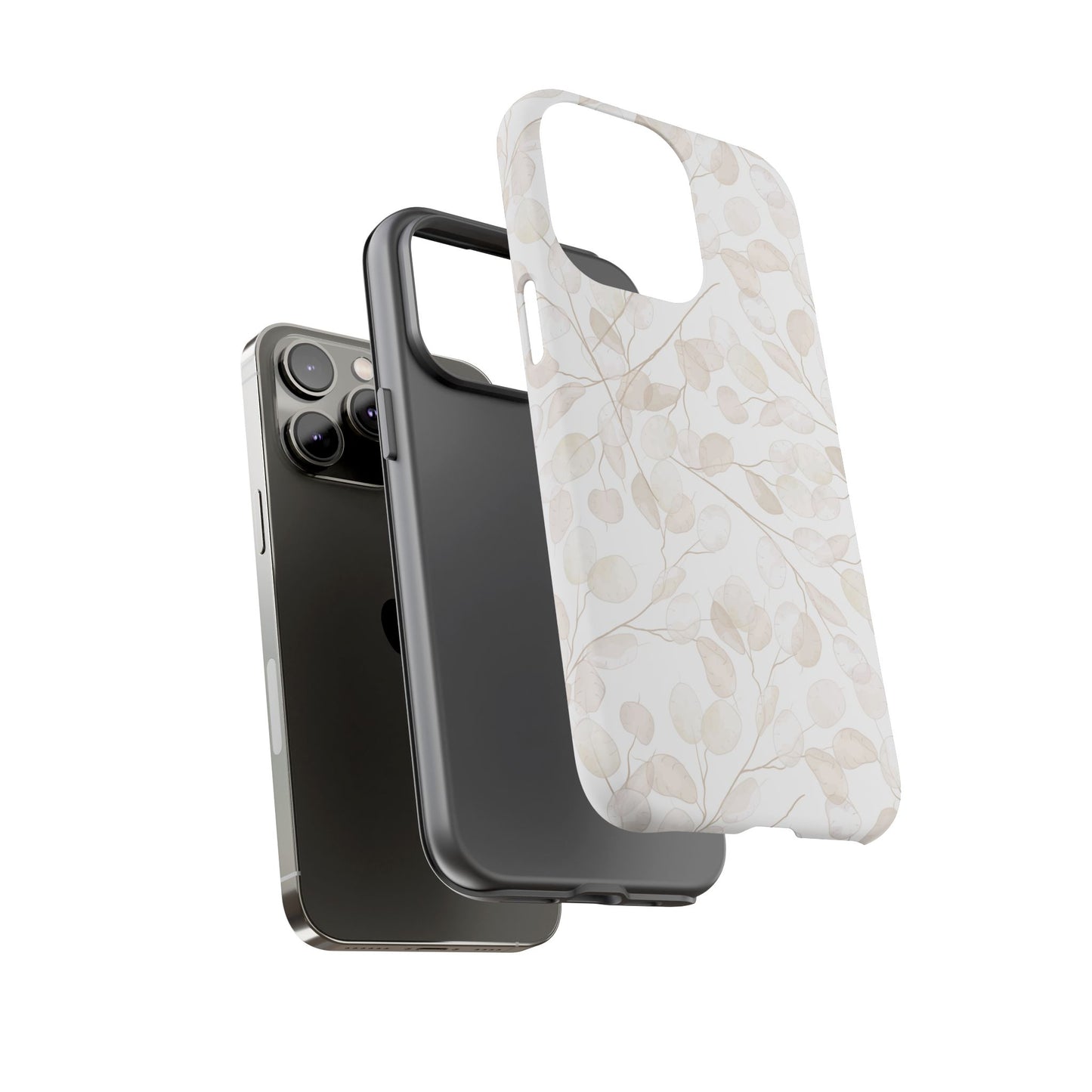 Botanical Phone Case, Tough Cases, Floral Design, Nature Lover Gift, Eco-Friendly Accessory, Protective Phone Cover