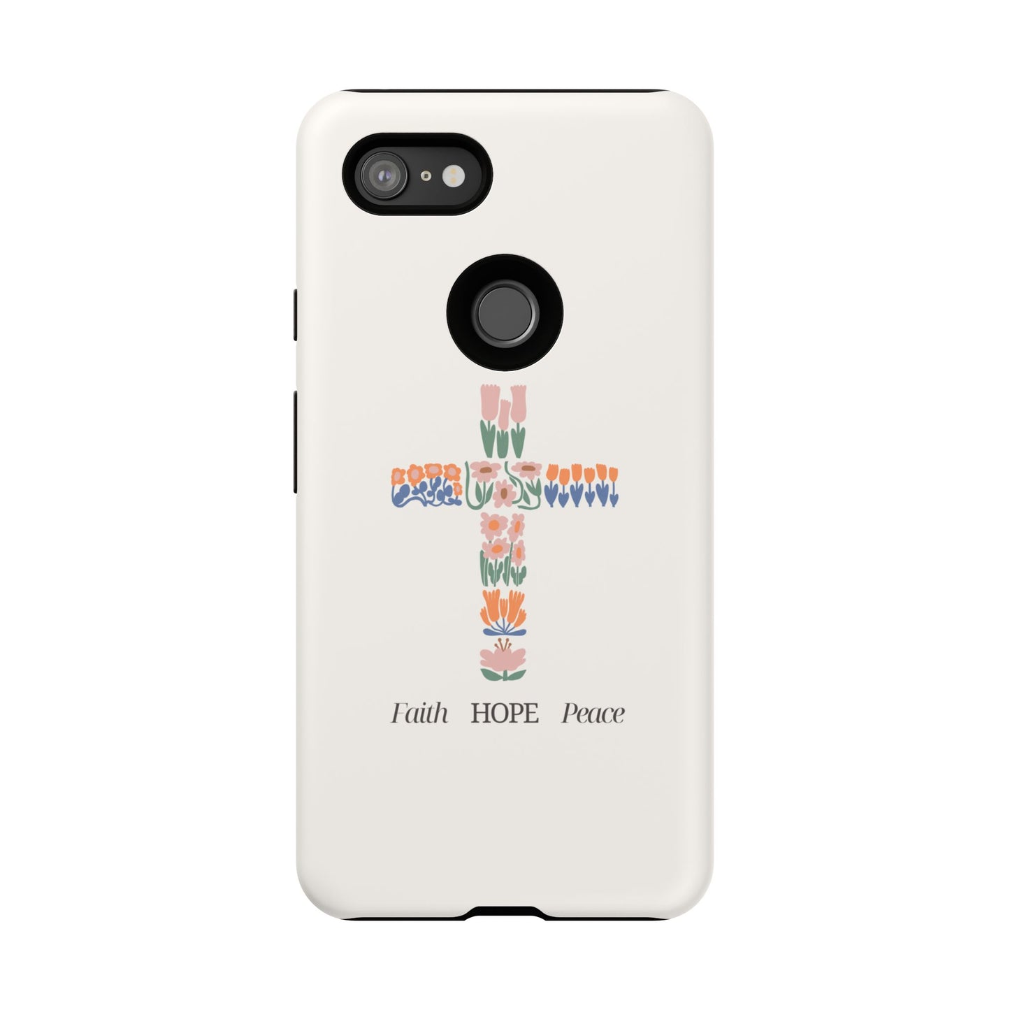 Faith, Hope, Peace Phone Case - Tough Cases for Spiritual Inspiration