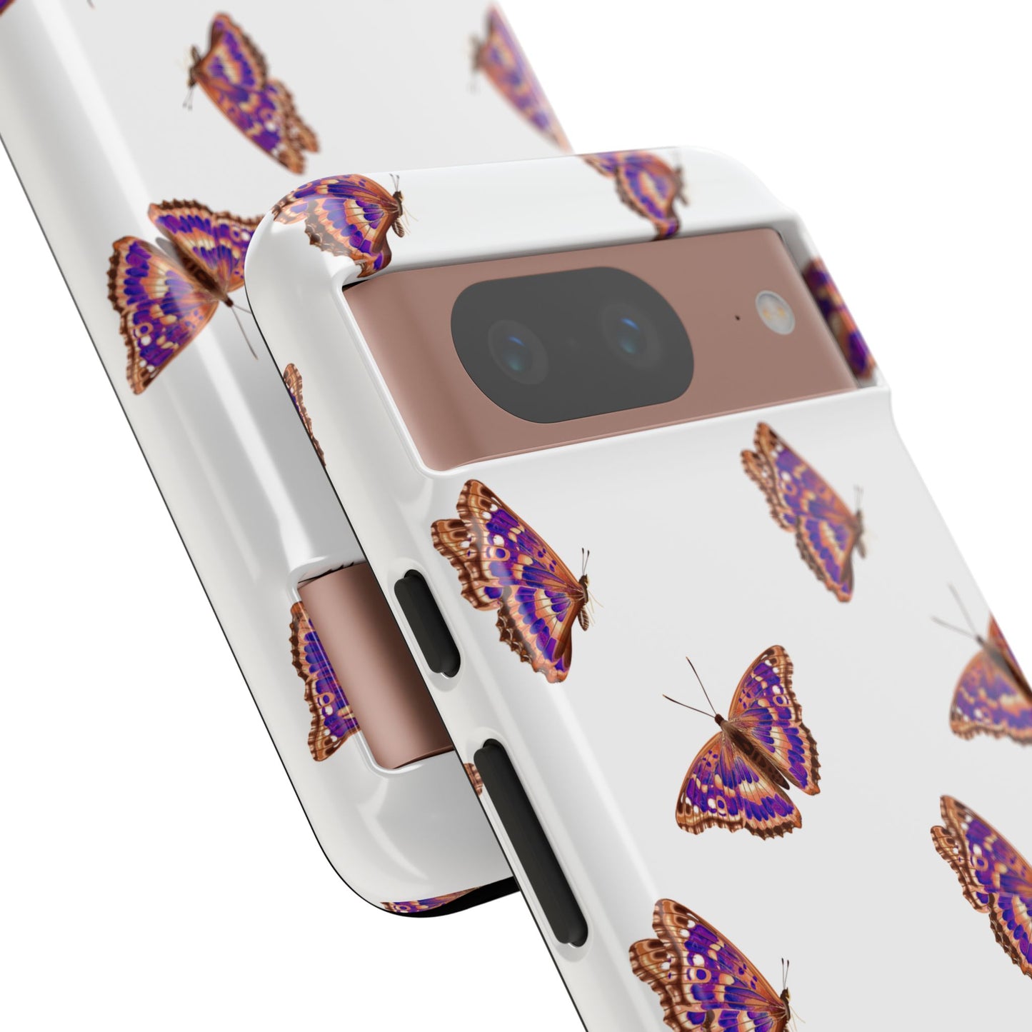 Butterfly Print Phone Case - Tough Case For Stylish Protection
