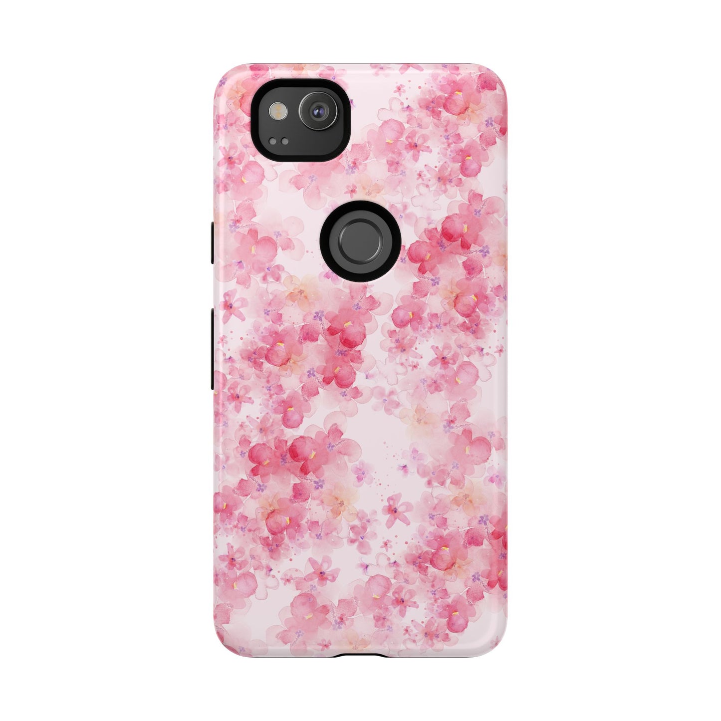 Floral Phone Case - Tough Cases with Pink Blossom Design
