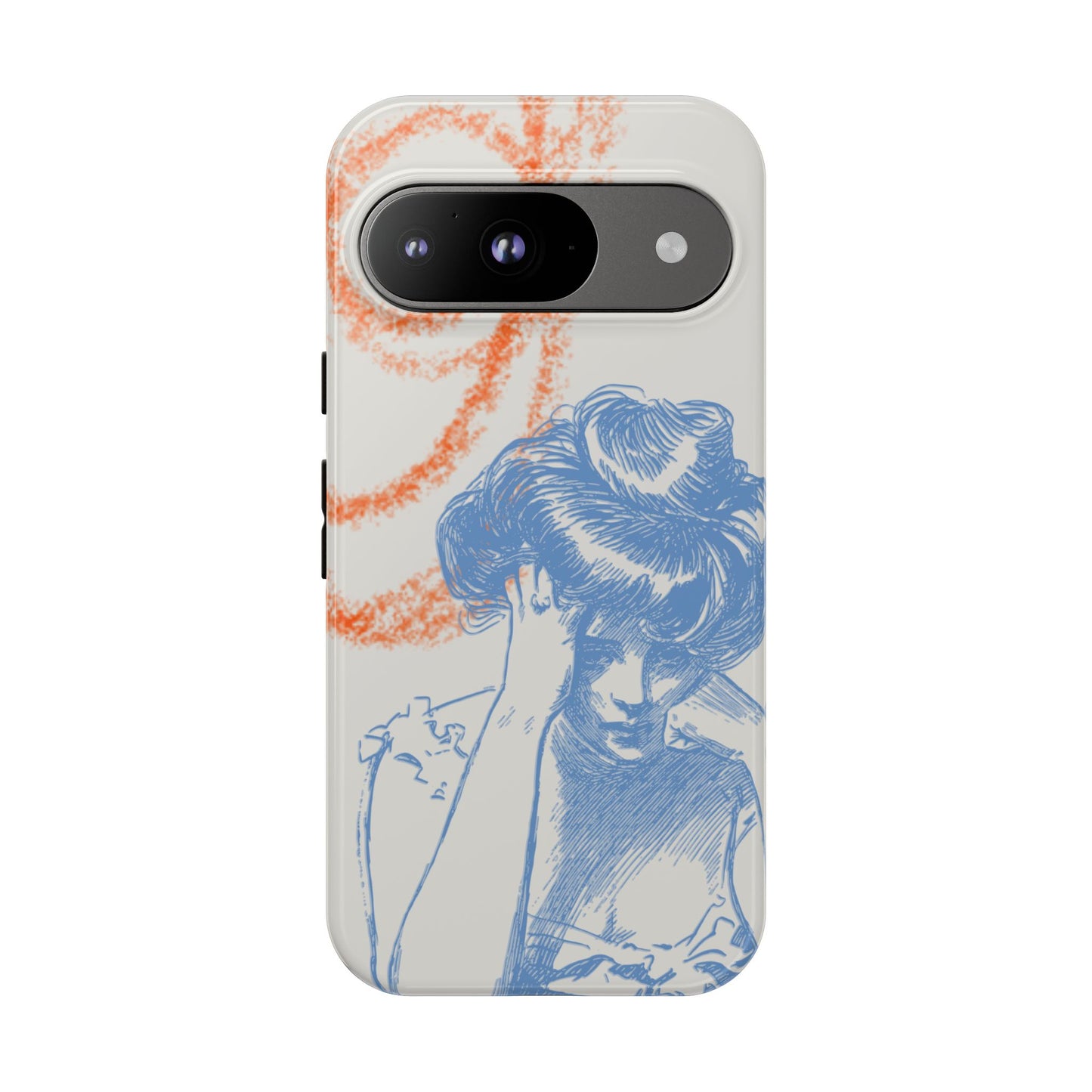 Artistic Phone Case with Stress Relief Design