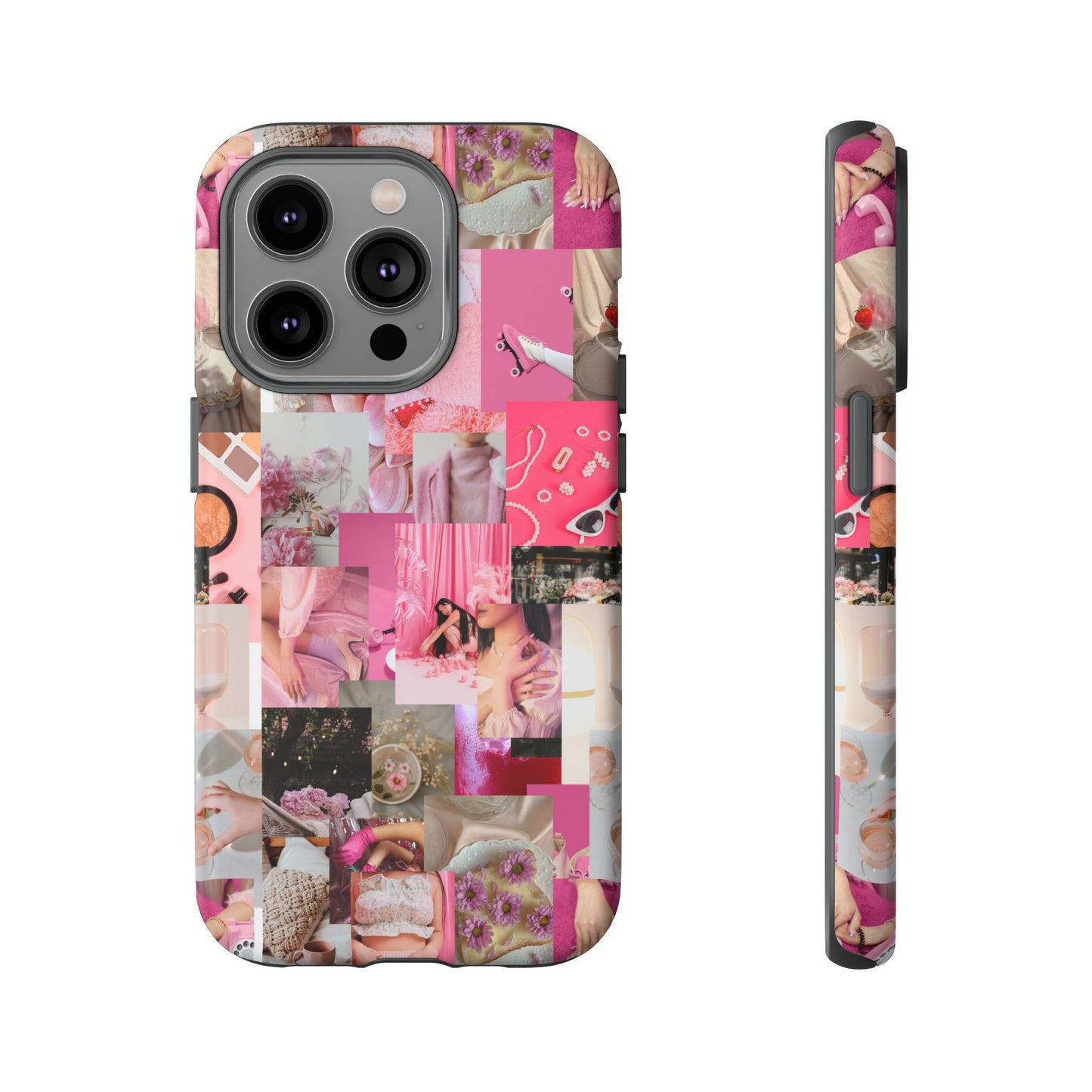 Chic Pink Phone Case- Tough Case For Stylish Protection