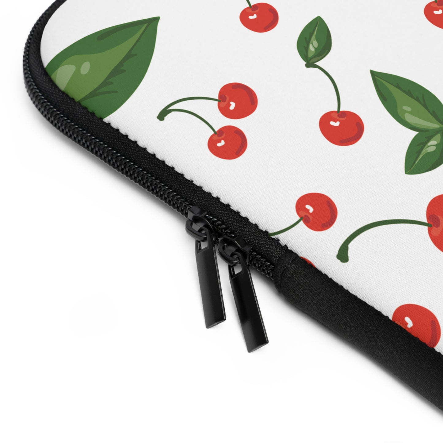 Cherry Blossom Laptop Sleeve, Cute Laptop Case, Cherry Print Bag, Computer Sleeve, Sweet Gift for Students, Floral Tech Accessory