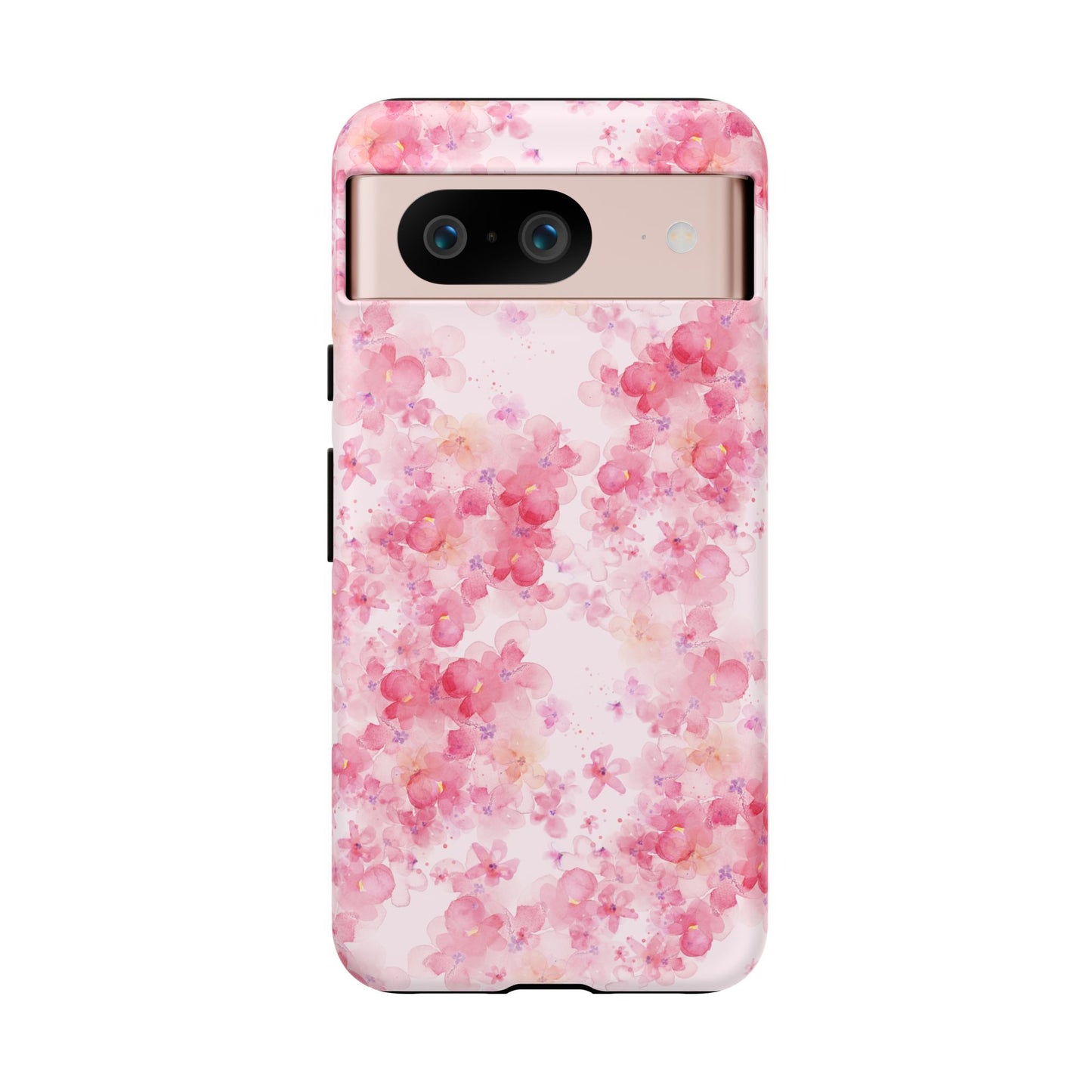 Floral Phone Case - Tough Cases with Pink Blossom Design
