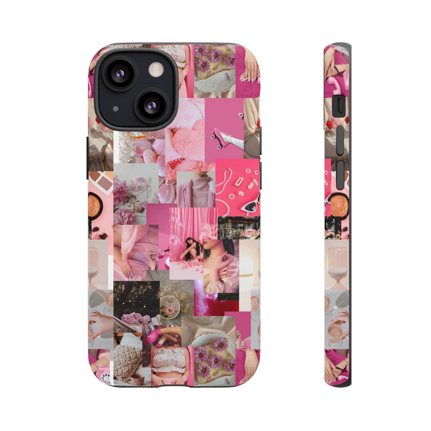 Chic Pink Phone Case- Tough Case For Stylish Protection