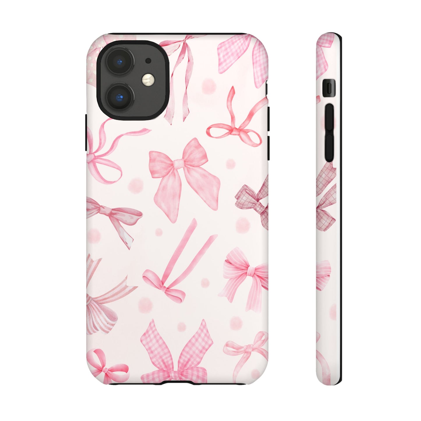 Beautiful Pink Bow Phone Case - Tough Case for Stylish Protection