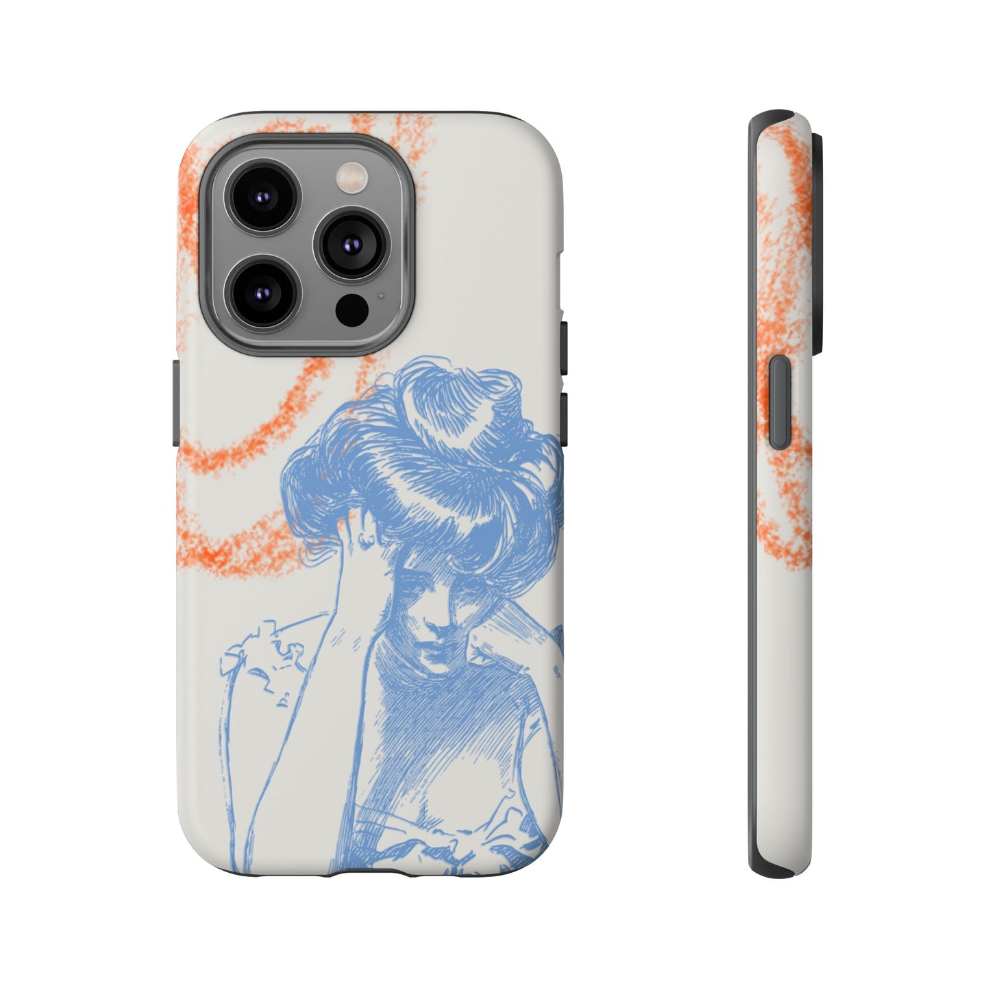 Artistic Phone Case with Stress Relief Design