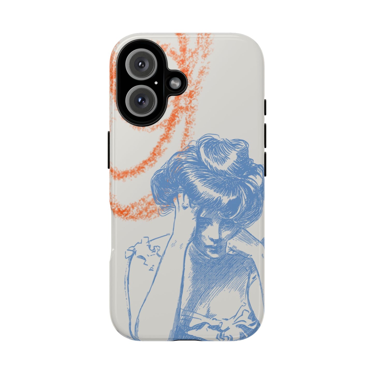 Artistic Phone Case with Stress Relief Design
