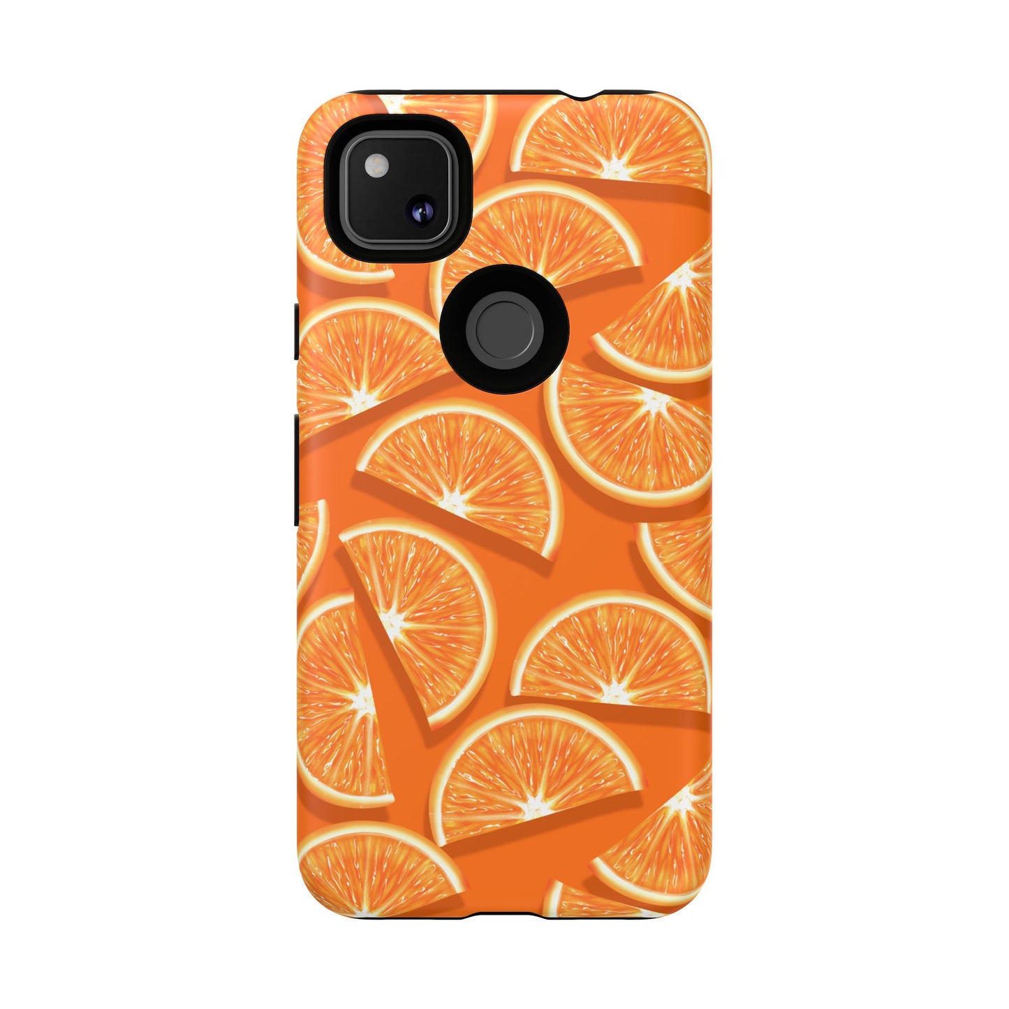 Vibrant Orange Slice Phone Case - Tough Cases for Phone Protection