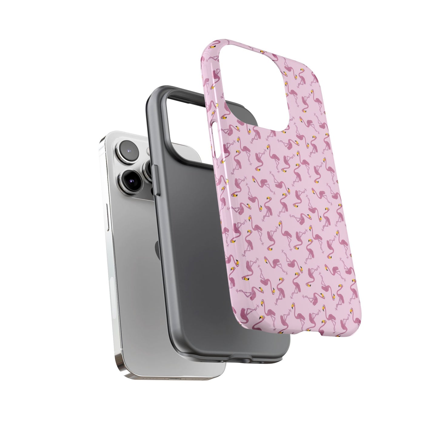 Fun Flamingo Phone Case - Tough & Stylish Design
