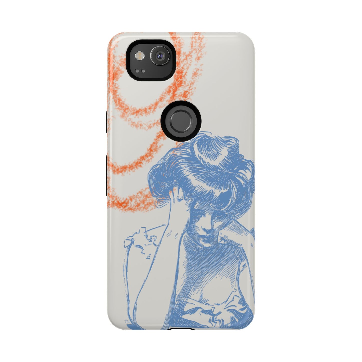 Artistic Phone Case with Stress Relief Design