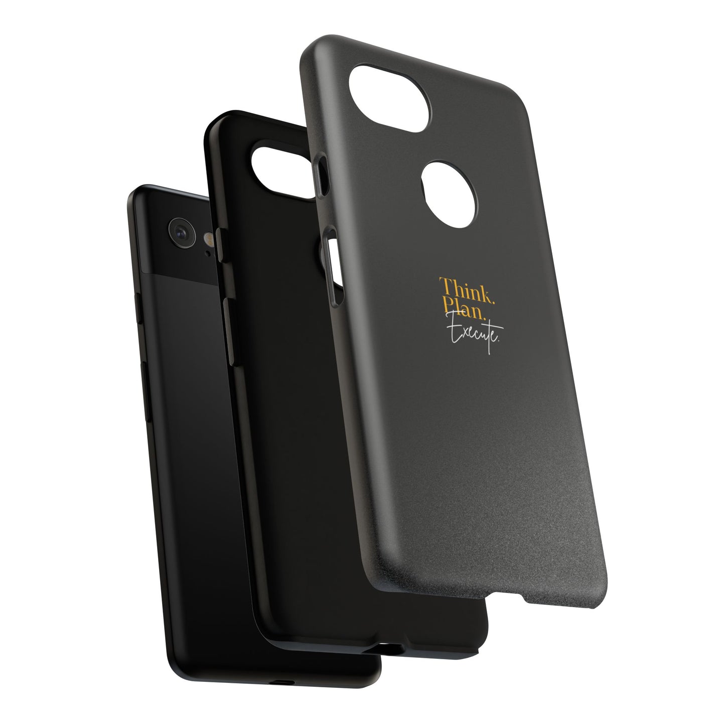 Inspirational Phone Case - Think. Plan. Execute.