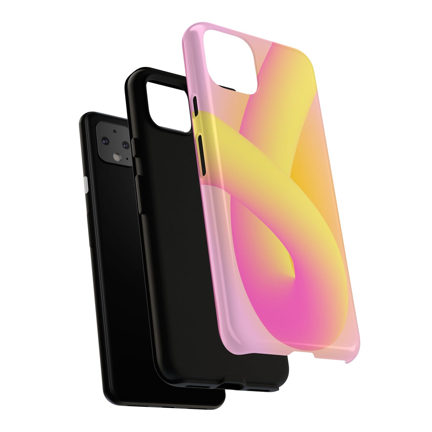 Stylish Tough Phone Case - ModernVibrant Minimalist Design for Ultimate Protection