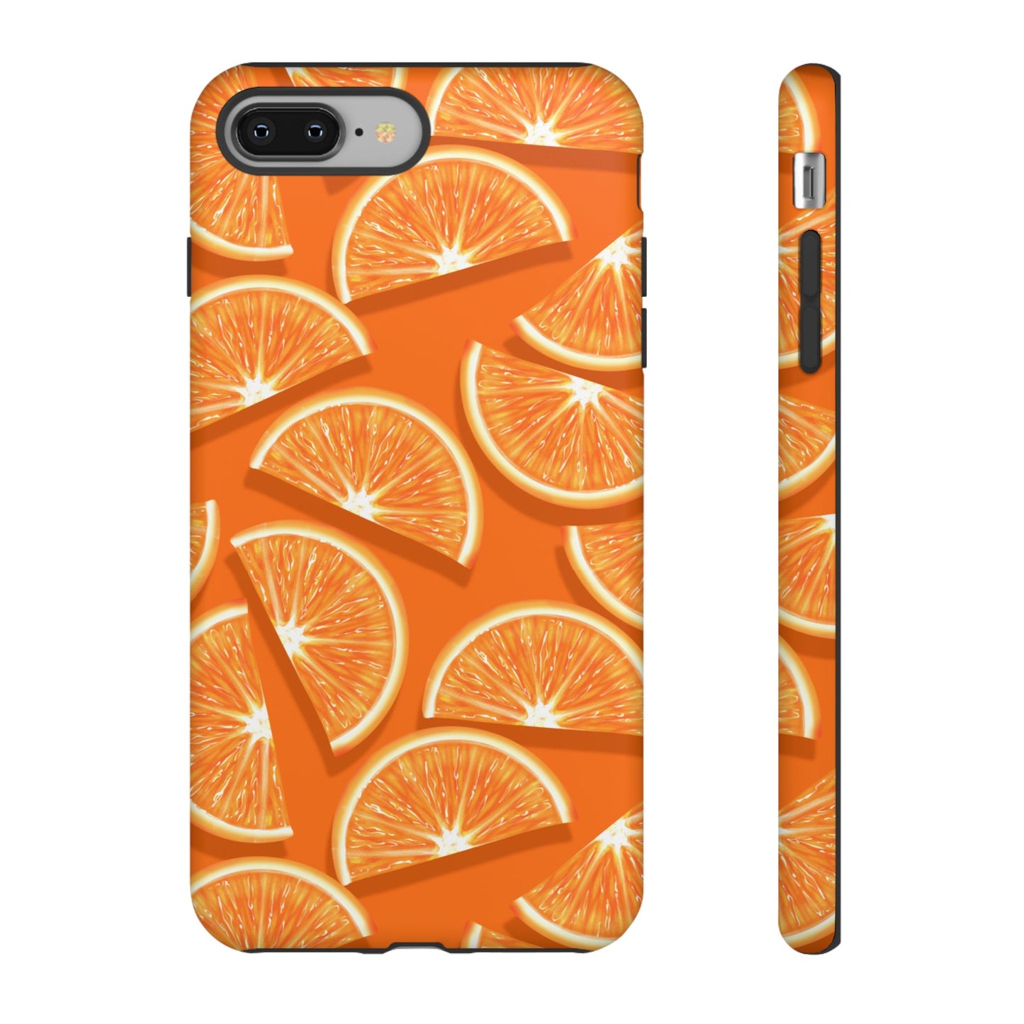 Vibrant Orange Slice Phone Case - Tough Cases for Phone Protection