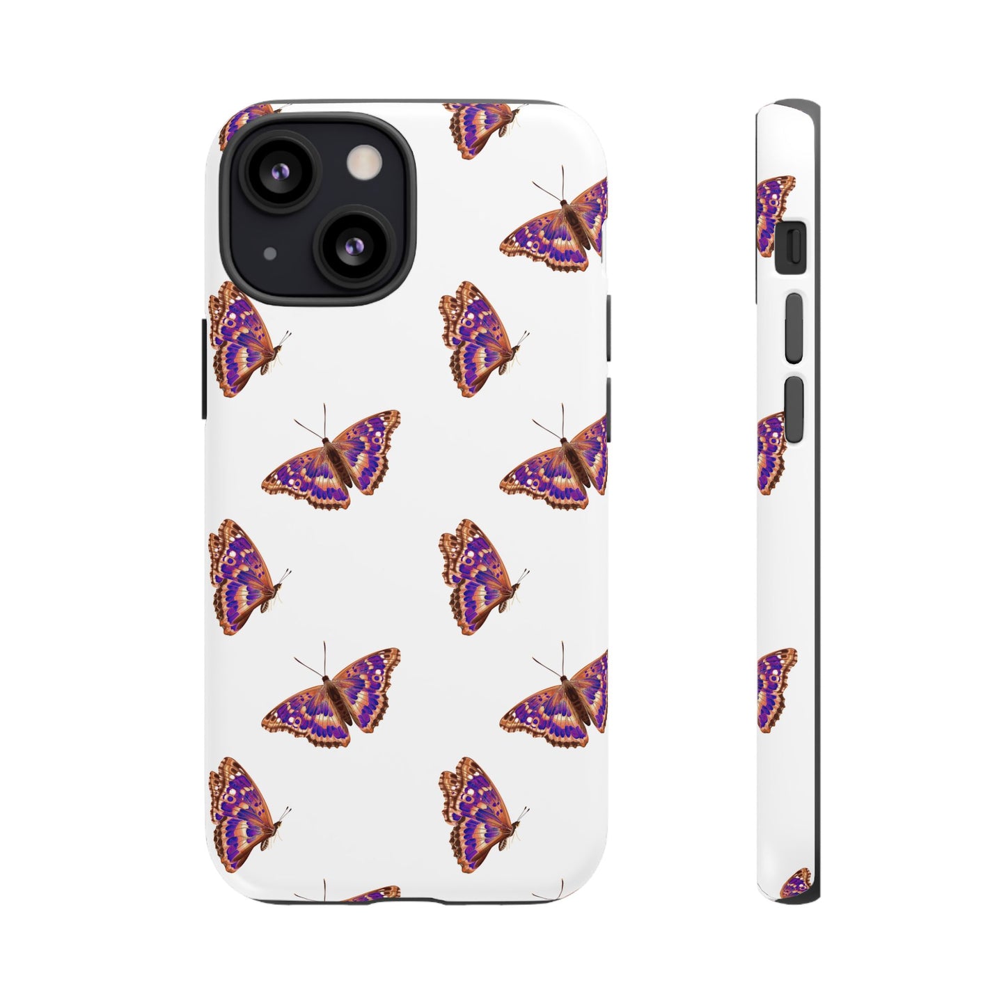 Butterfly Print Phone Case - Tough Case For Stylish Protection