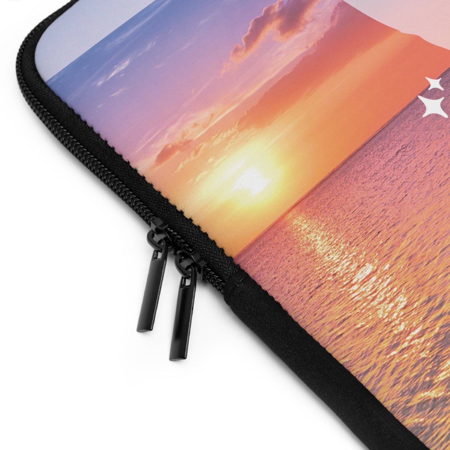 "Sun, Sea, and Inner Peace" Laptop Sleeve - Stylish Ocean-Inspired Tech Case for Beach Lovers