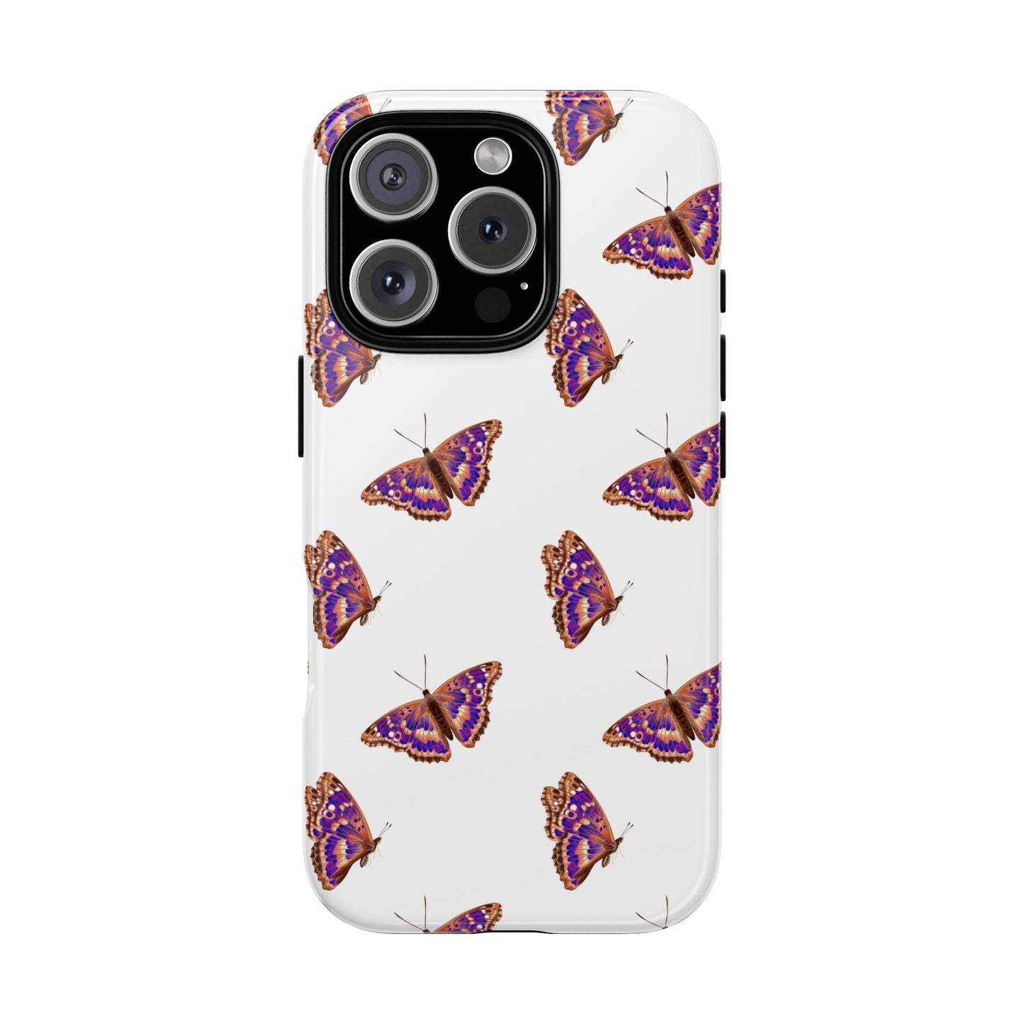 Butterfly Print Phone Case - Tough Case For Stylish Protection