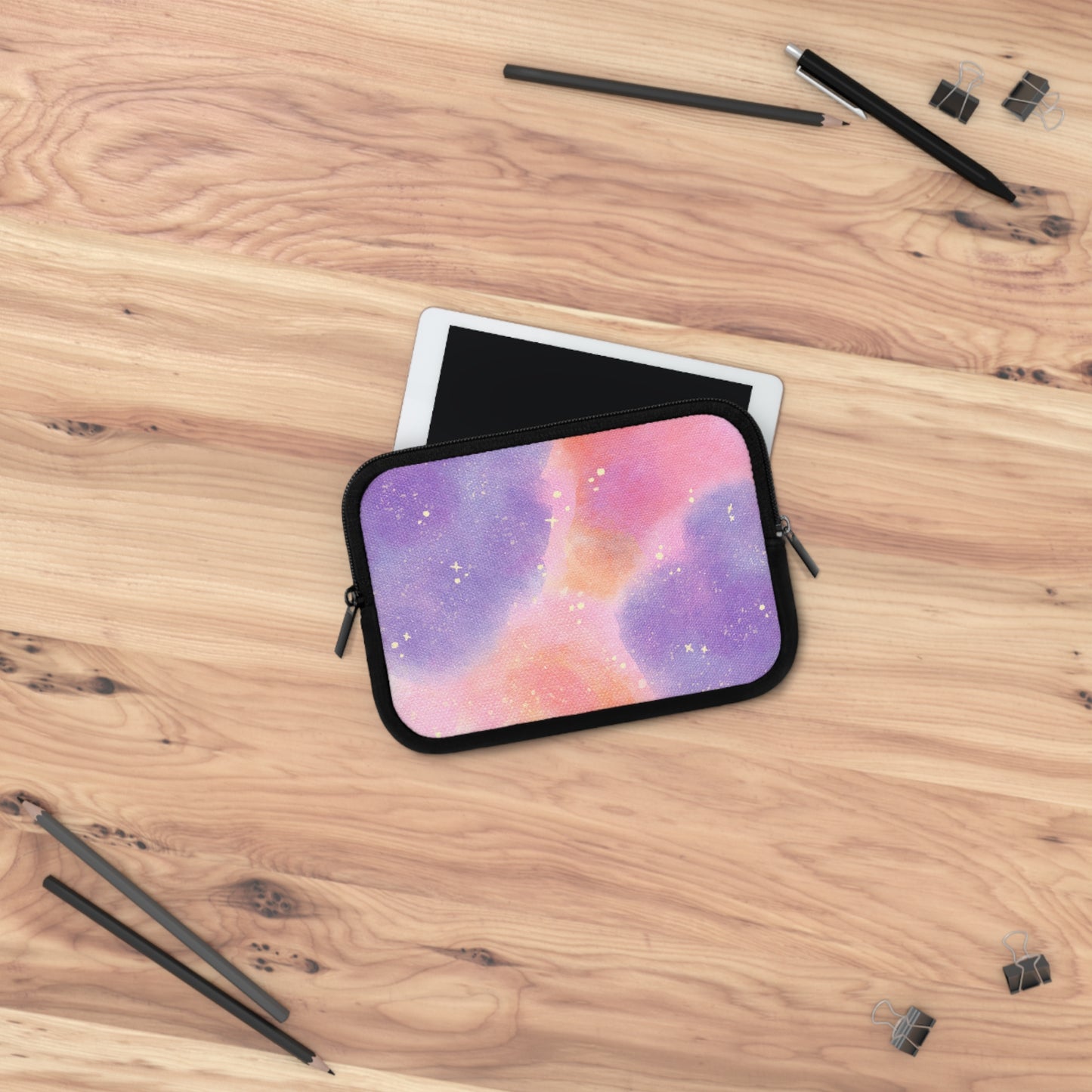Pastel Galaxy Laptop Sleeve - Stylish Protection for Your Device