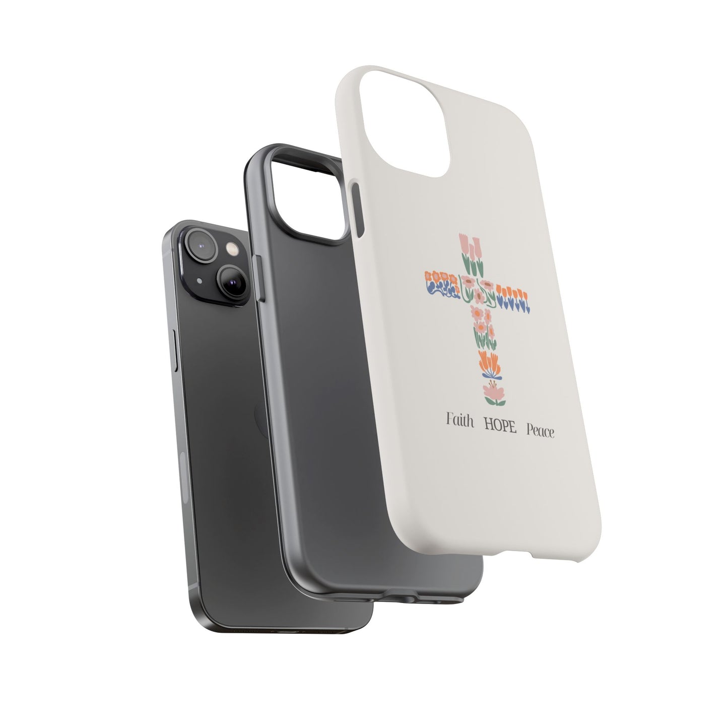 Faith, Hope, Peace Phone Case - Tough Cases for Spiritual Inspiration