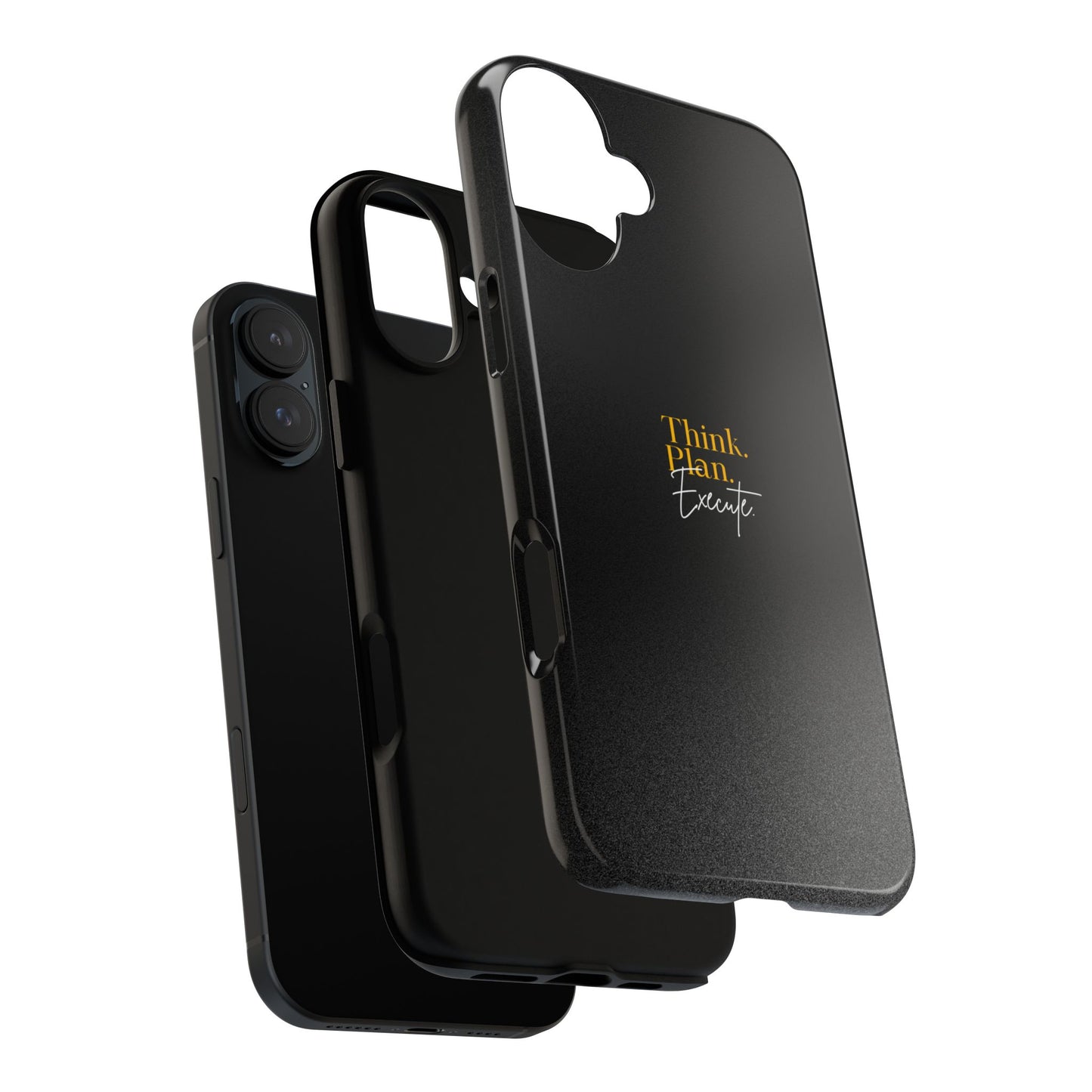 Inspirational Phone Case - Think. Plan. Execute.