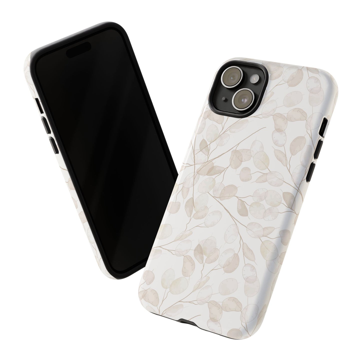 Botanical Phone Case, Tough Cases, Floral Design, Nature Lover Gift, Eco-Friendly Accessory, Protective Phone Cover