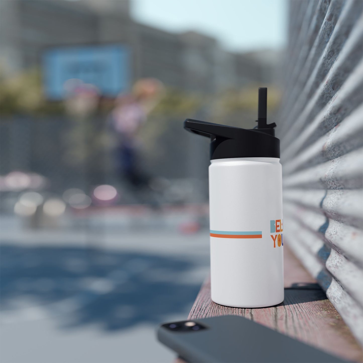 Motivational Stainless Steel Water Bottle - "Believe in Yourself"
