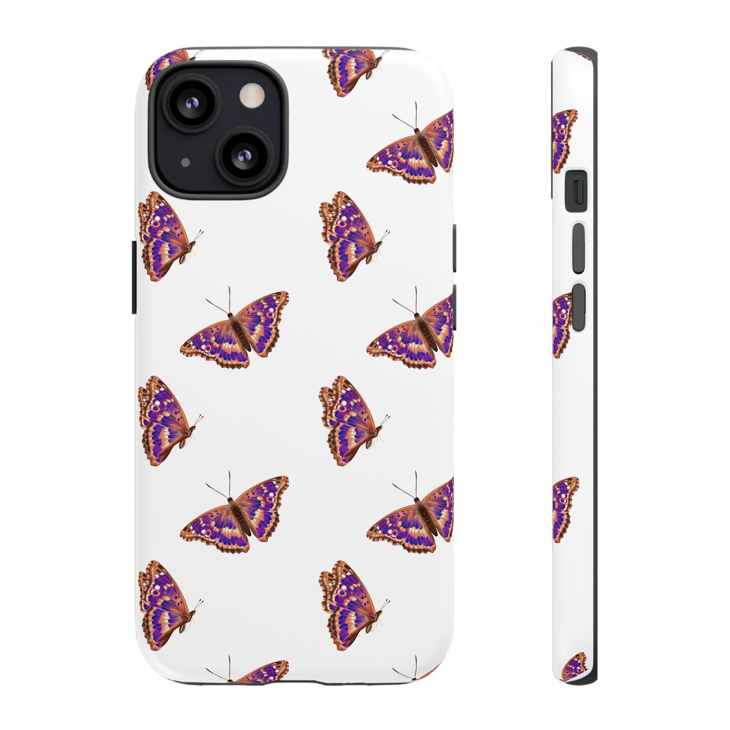 Butterfly Print Phone Case - Tough Case For Stylish Protection