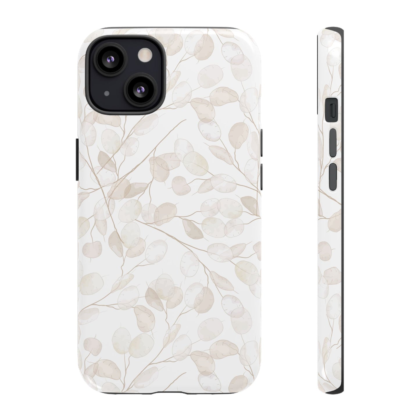 Botanical Phone Case, Tough Cases, Floral Design, Nature Lover Gift, Eco-Friendly Accessory, Protective Phone Cover