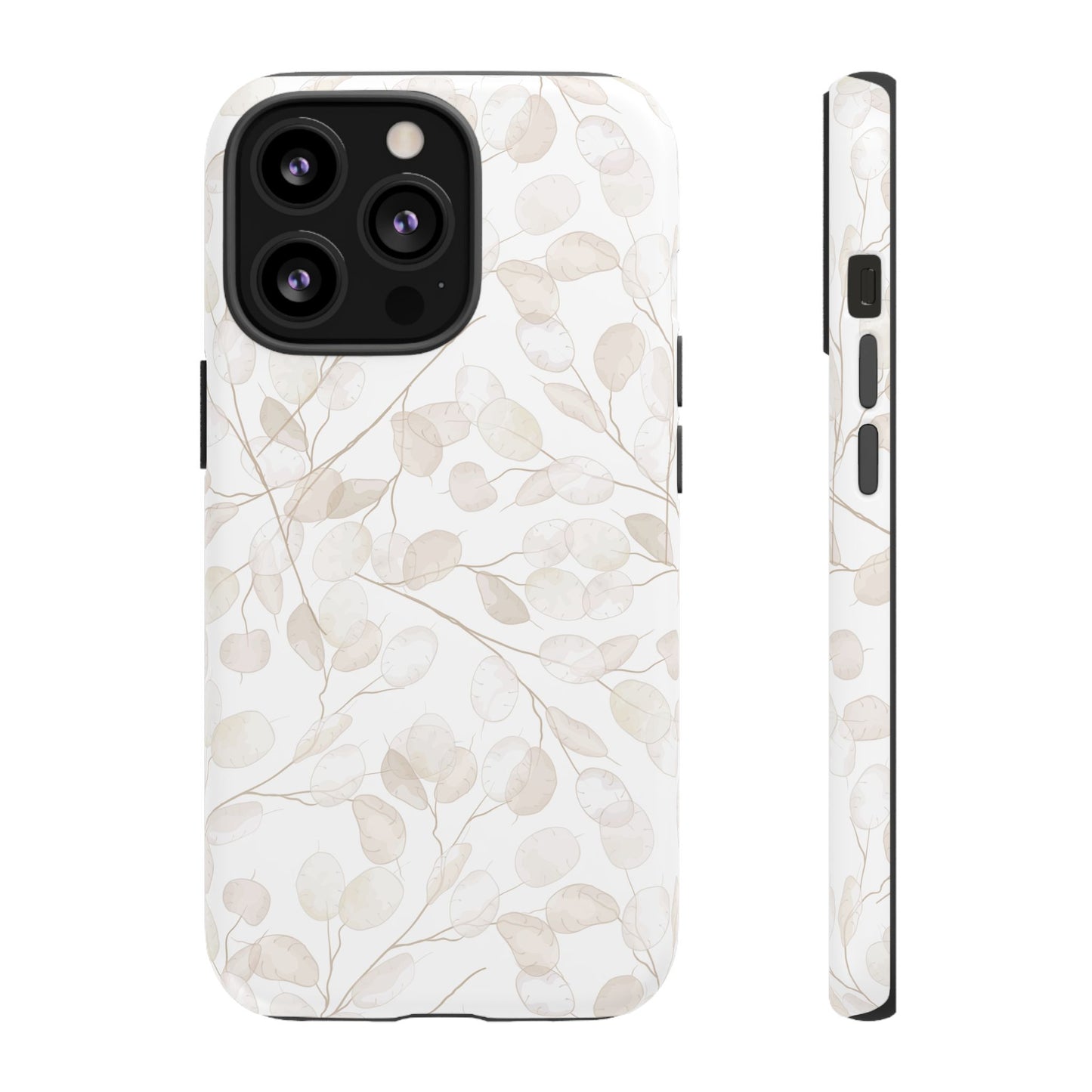 Botanical Phone Case, Tough Cases, Floral Design, Nature Lover Gift, Eco-Friendly Accessory, Protective Phone Cover