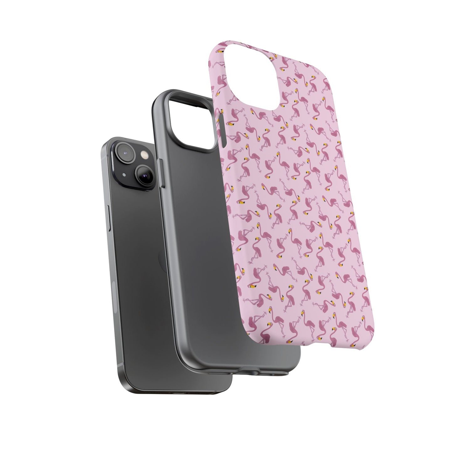 Fun Flamingo Phone Case - Tough & Stylish Design