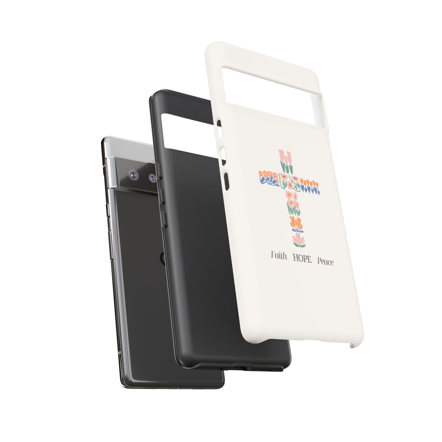 Faith, Hope, Peace Phone Case - Tough Cases for Spiritual Inspiration