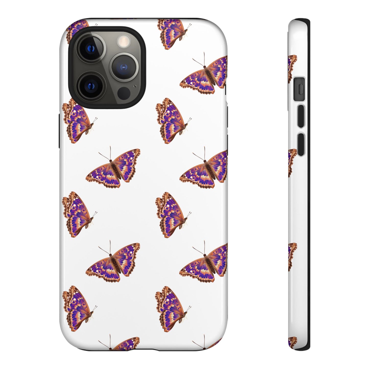 Butterfly Print Phone Case - Tough Case For Stylish Protection