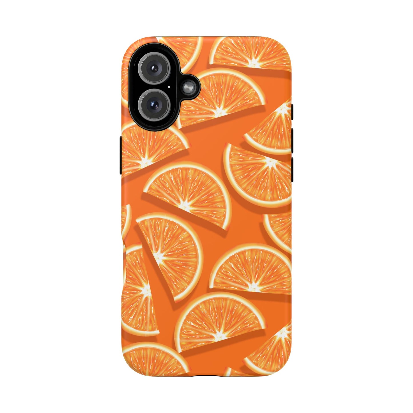 Vibrant Orange Slice Phone Case - Tough Cases for Phone Protection