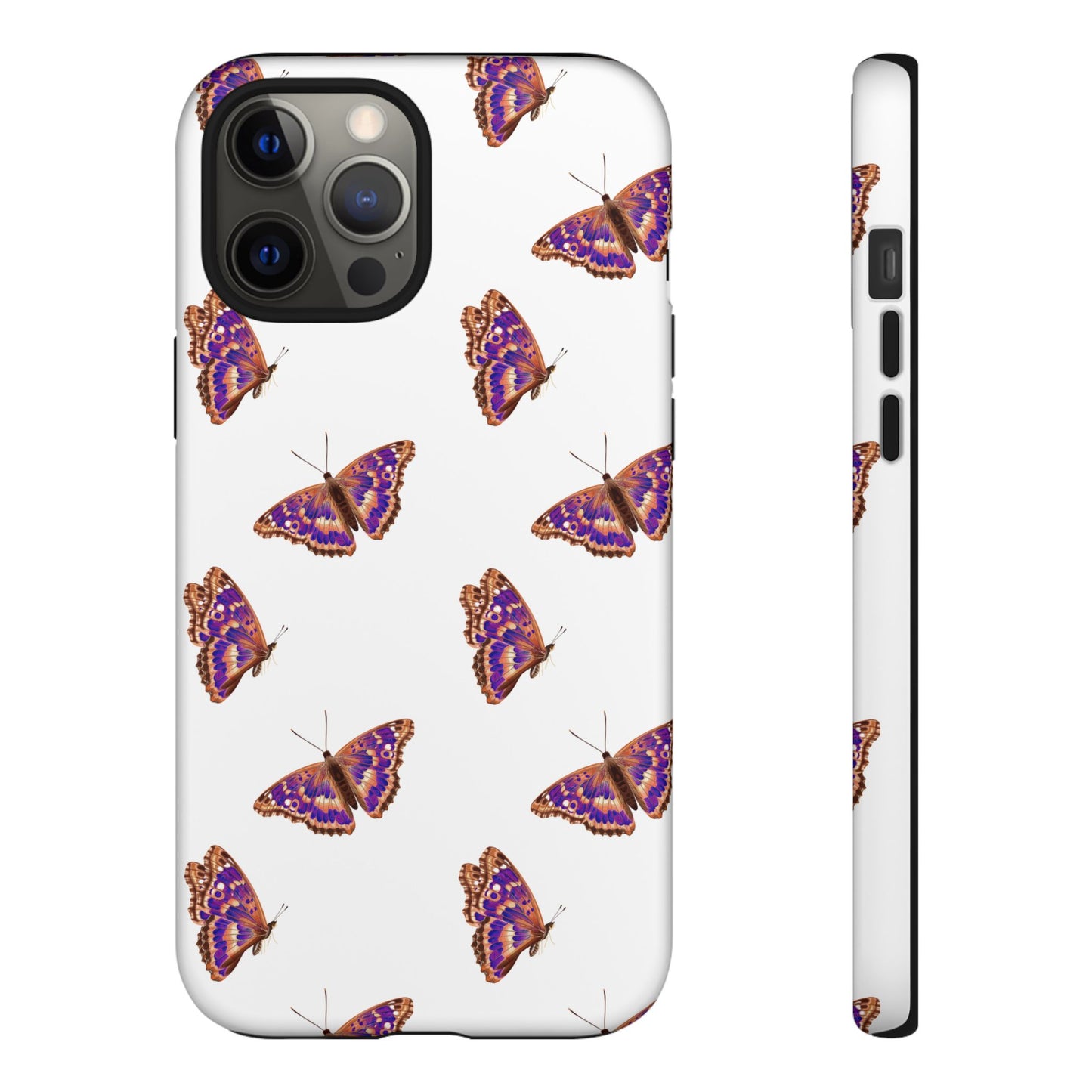 Butterfly Print Phone Case - Tough Case For Stylish Protection