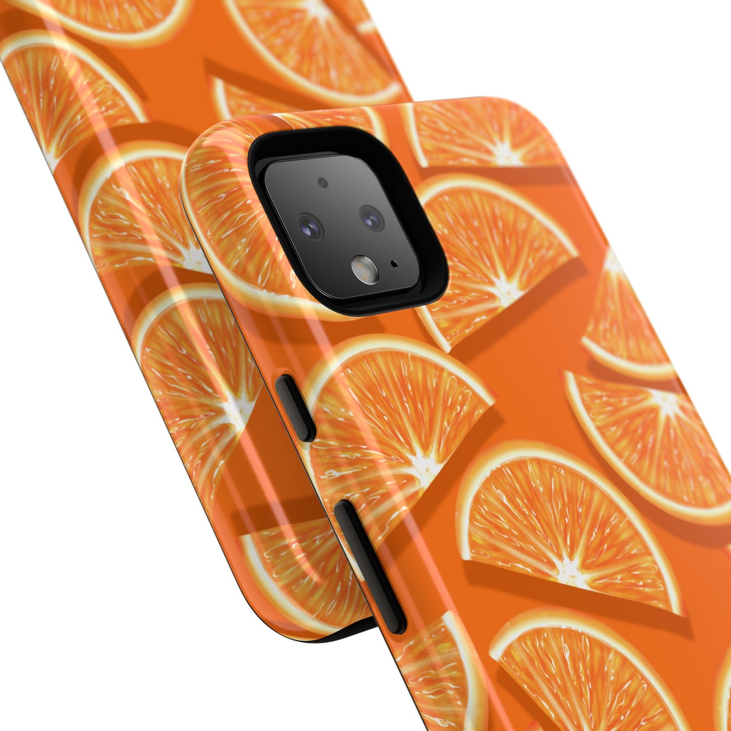 Vibrant Orange Slice Phone Case - Tough Cases for Phone Protection
