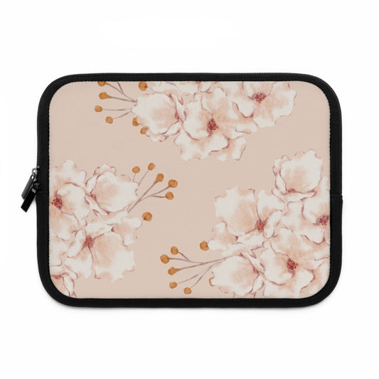 Floral Laptop Sleeve - Stylish Protection for Your Device