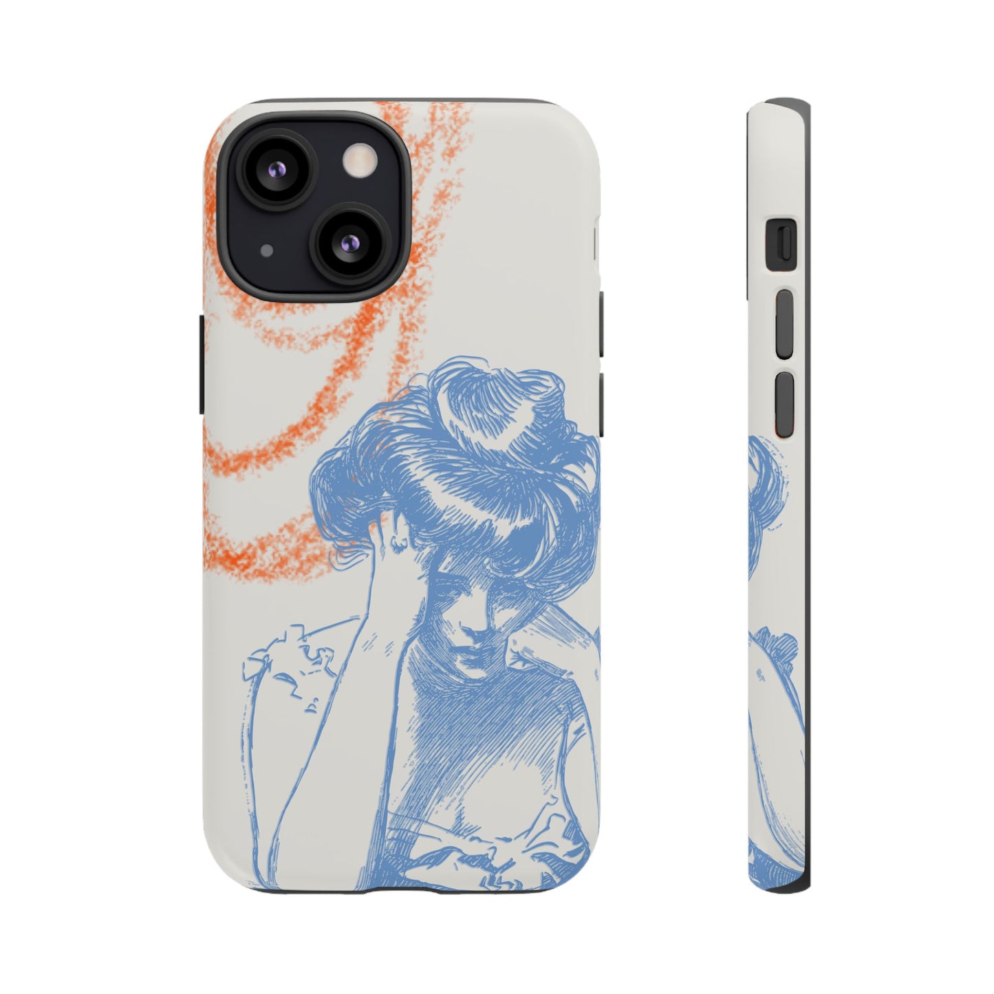 Artistic Phone Case with Stress Relief Design