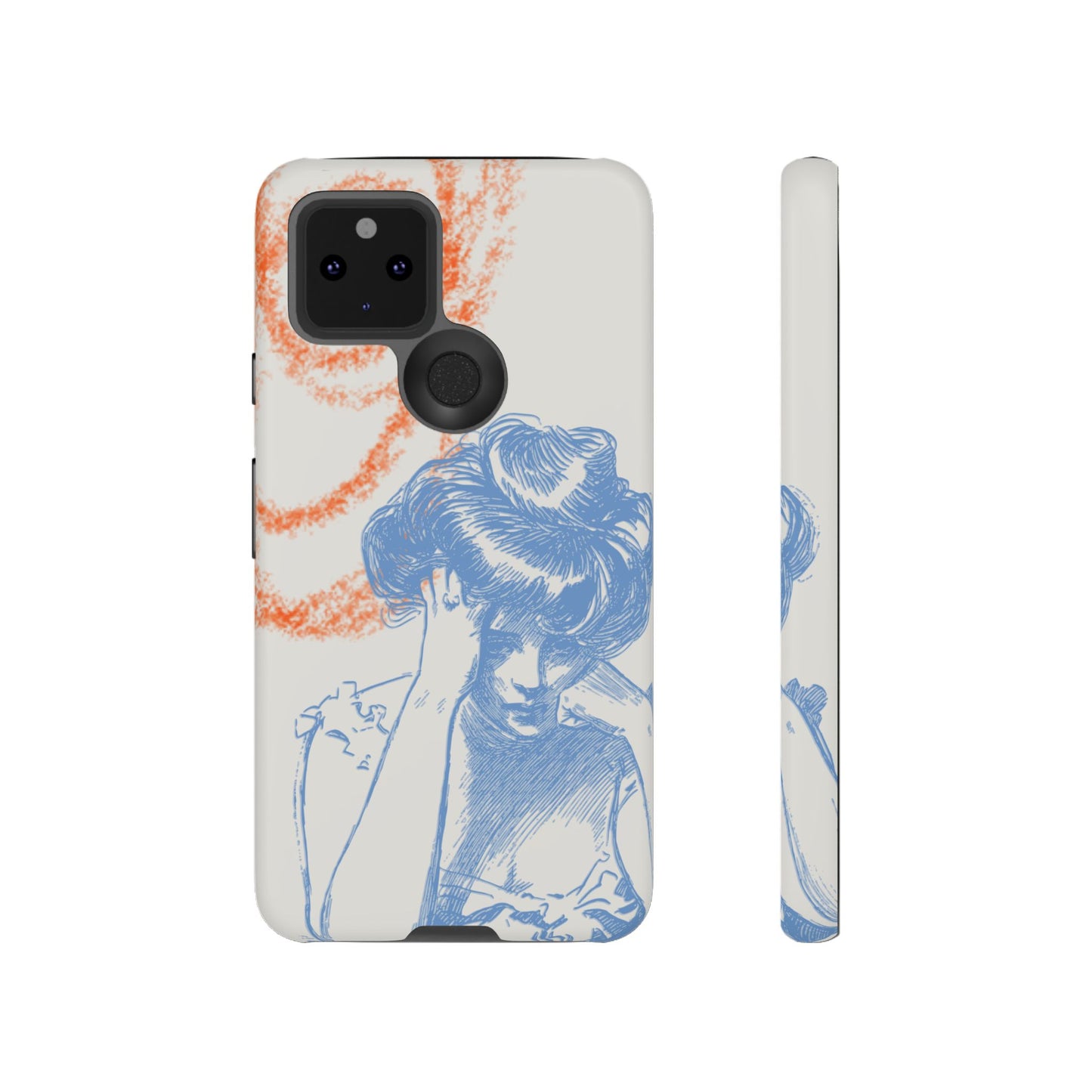 Artistic Phone Case with Stress Relief Design