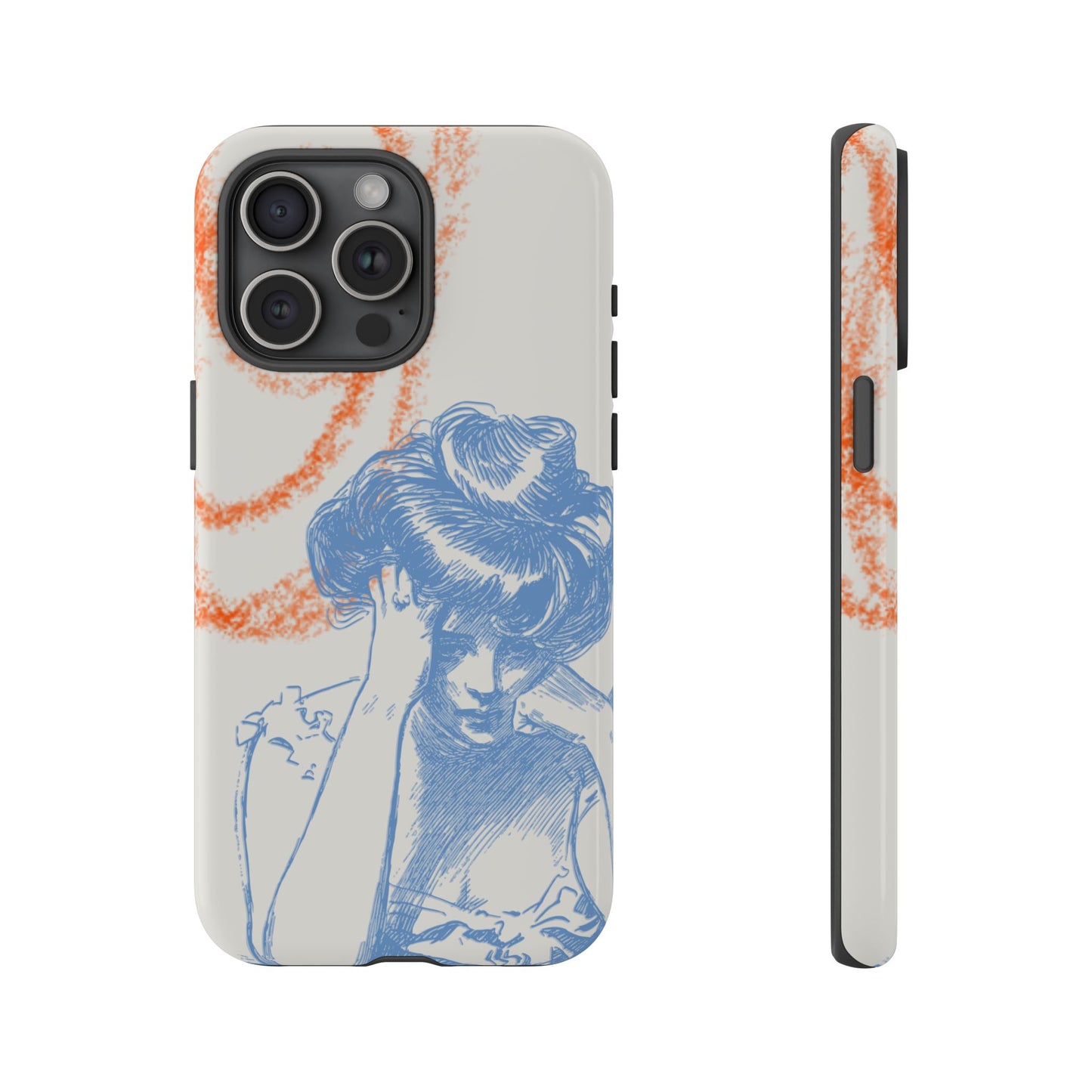 Artistic Phone Case with Stress Relief Design