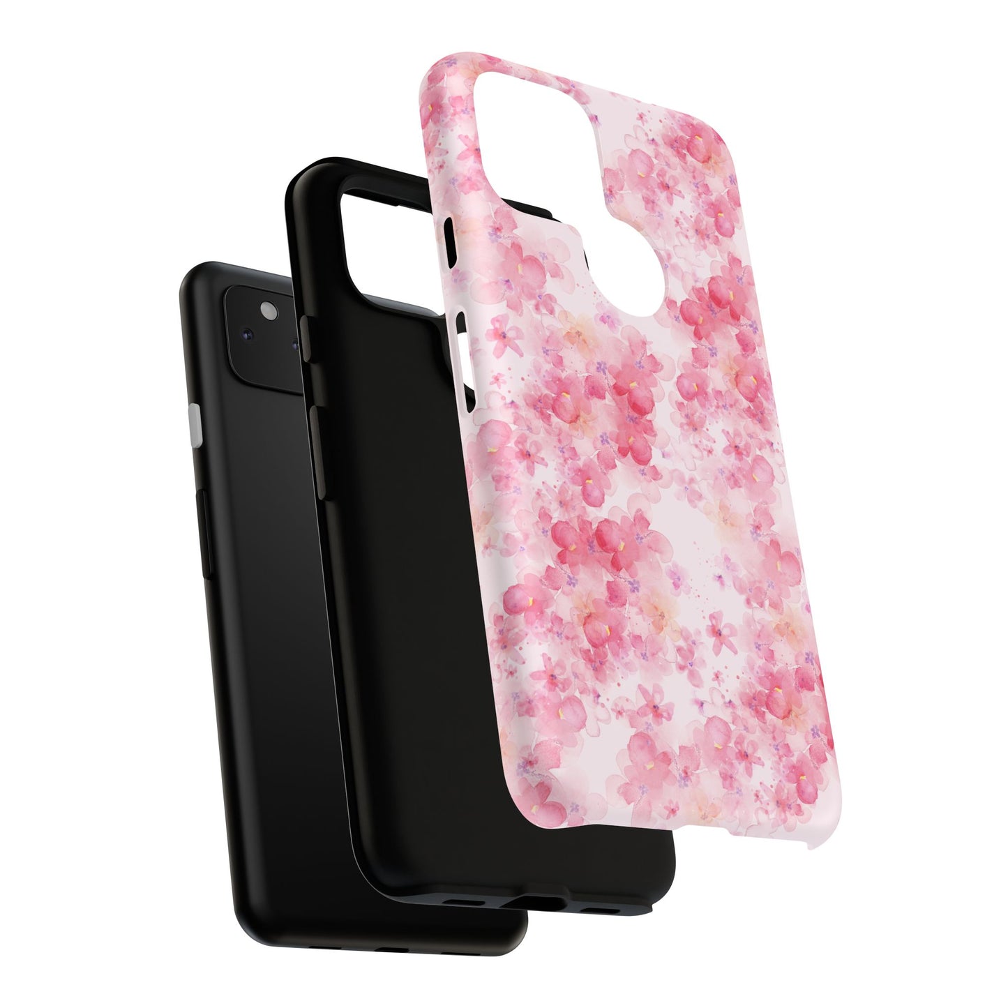 Floral Phone Case - Tough Cases with Pink Blossom Design