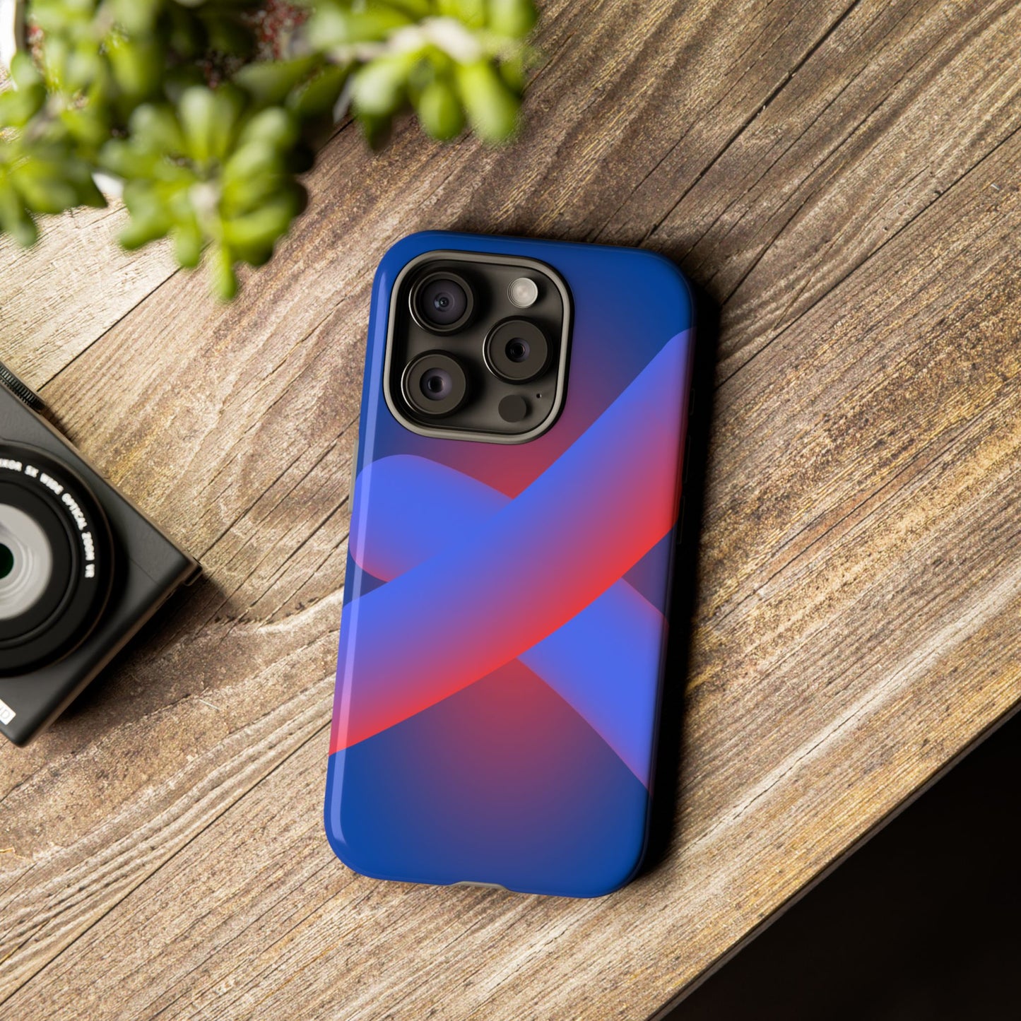 Stylish Tough Phone Case - Modern Abstract Design for Ultimate Protection