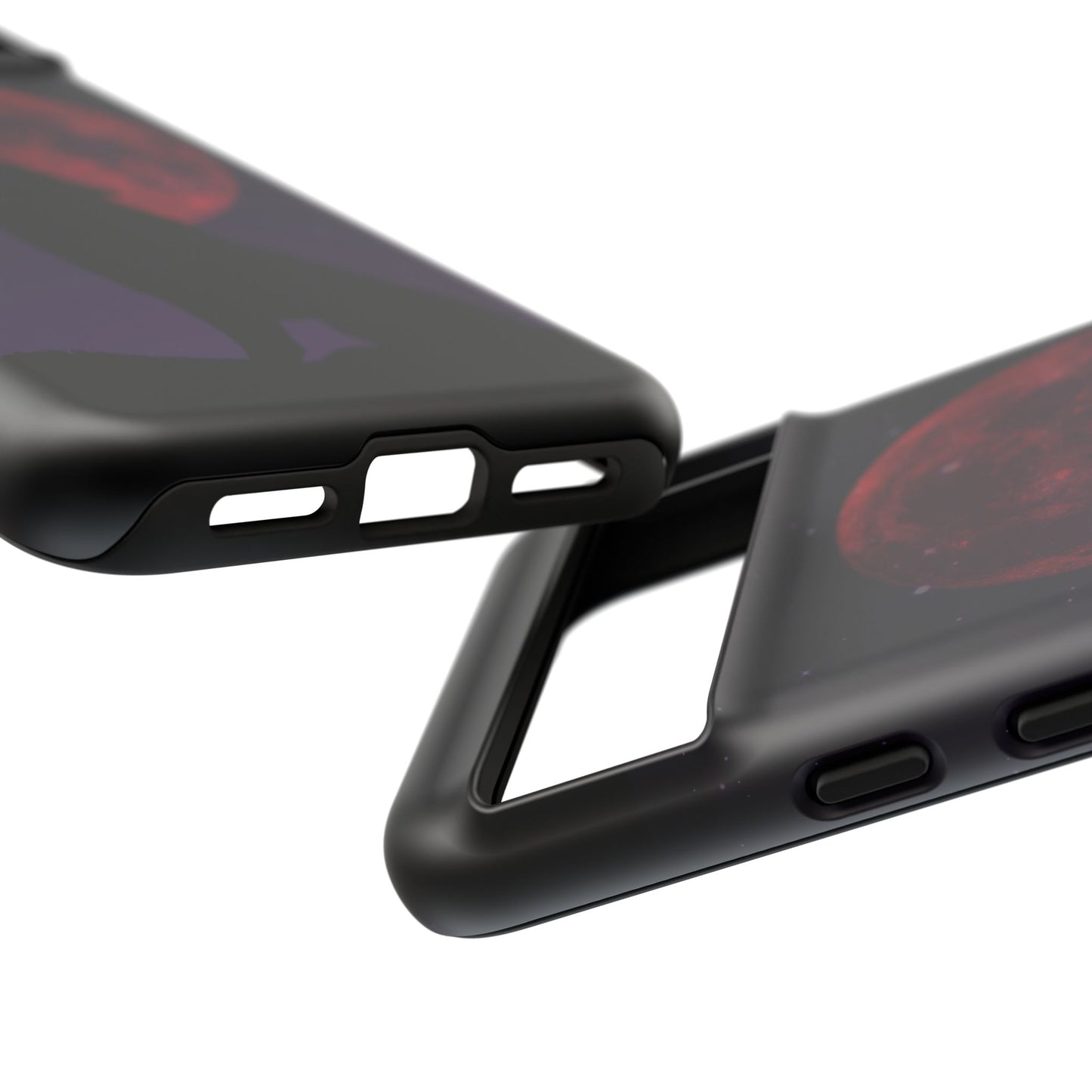Wolf Howling at Blood Moon Phone Case - Tough & Stylish Protector